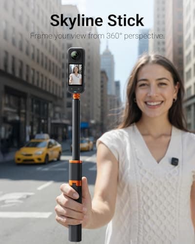 Vimose 48" Invisible Selfie Stick Tripod for Insta360 X4/GO 3/X3/ONE — view 2