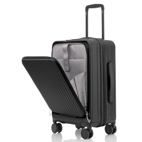 Simcat Carry On Suitcase 20 Inch Lightweight Cabin Luggage with TSA Lock