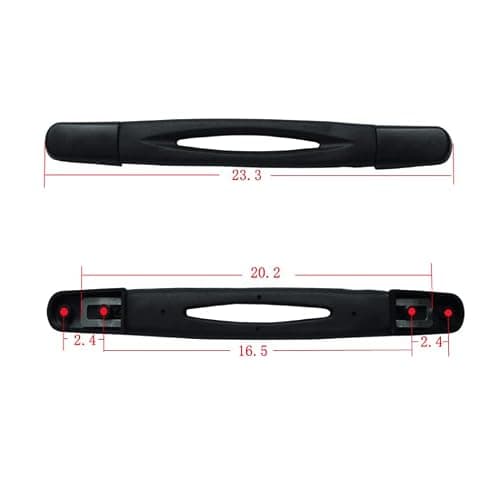zalati Handle Grip Spare Strap Holder Carrying Pull Handlebar 233mm/ 9.1inch Accessory for Suitcase Luggage Box — view 6