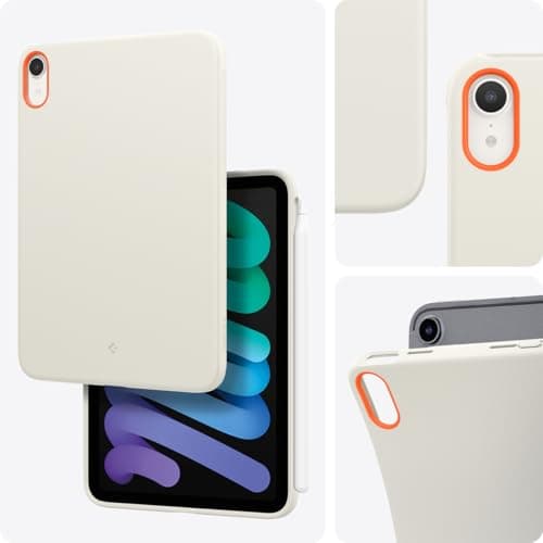 Spigen Nano Pop Compatible with iPad Mini 7 (2024) / iPad Mini 6 Case (2021) 8.3 inch cover - Orange Beige — view 3