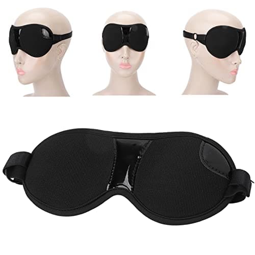 Magnetic Blindfold | 12-Magnet Sleeping Mask for Headache Relief and Stress Reduction | Adjustable Light Blocking Eye Cover | Comfortable Polyester Sleep Aid — view 5