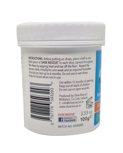 Shoe Rescue Natural Deodoriser Powder Odour Eliminator for Foot & Shoes — view 5