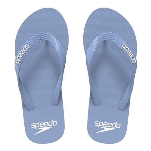 Speedo Men's Flip Flop | Flipflops | Beach Footwear for Men Sandals, Curious Blue, 10