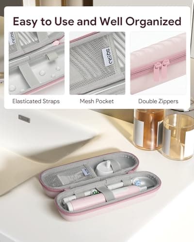 SQERO Electric Toothbrush Travel Case for Oral-B Pro & Philips Sonicare — view 4