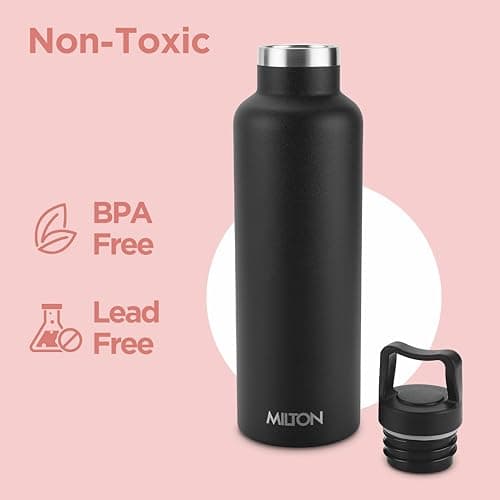 Milton 750 ml Insulated Water Bottle Leakproof Stainless Steel Flask Haruki — view 3