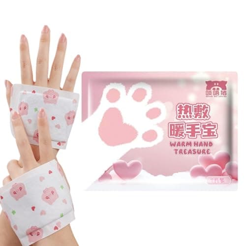 Hand Warmer 2-Piece Self-Heating Portable Cute
