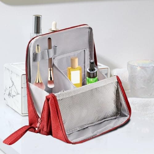 Cosmetic Travel Bags for Women Waterproof Large Capacity Large Toiletry Bag — view 6