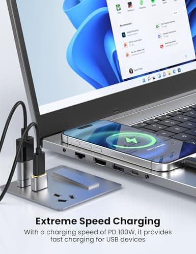 USB to USB C Adapter & USBA to USBC Adapter Combo 10-Pack Set, USB Adapter Kit Compatible with MacBook Pro/Air,iPhone 17 16 Pro Max/15 Plus/14 13 12 Samsung Galaxy S25/S24/S23/S22 — view 4