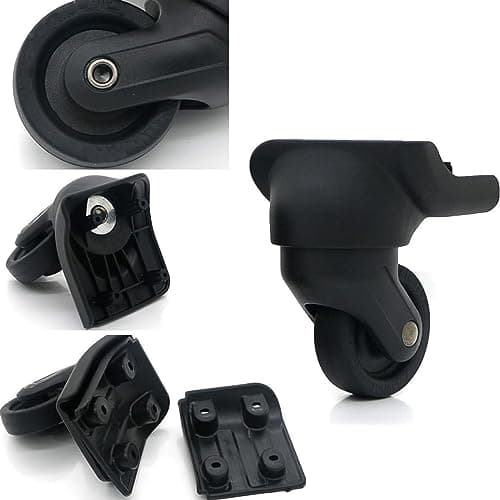 Replacement Luggage Wheel Repair Suitcase Bag Parts Spinner Wheels Casters for Travel Customs Box W044 (A SET 4PCS) — view 6