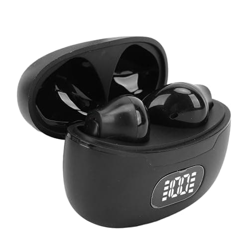Omquot 2 Pack Wireless Real Time Sound Device for Travel Study Language Translator Earphones (Black) — view 2