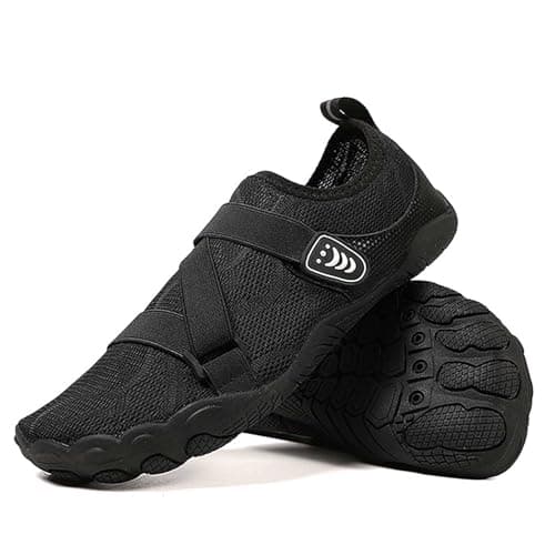 Aqua Shoes Women's Men's Sports Fitness Trainers Barefoot Shoes Non-Slip Bathing Shoes Breathable Water Shoes Yoga Fitness Shoes Barefoot Shoes Beach Swimming Shoes Lightweight Hiking Shoes Couples