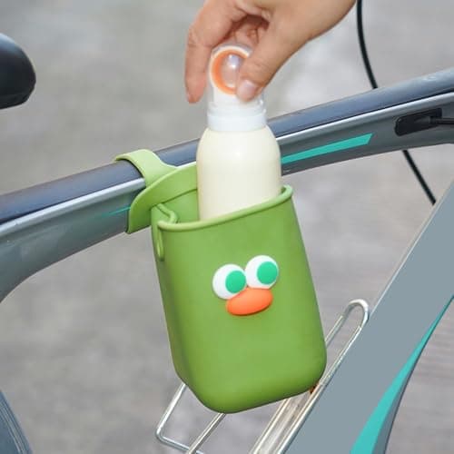 Stroller Water Bottle Holder Spill-Proof Non-Slip Portable Beverage Phone — view 4