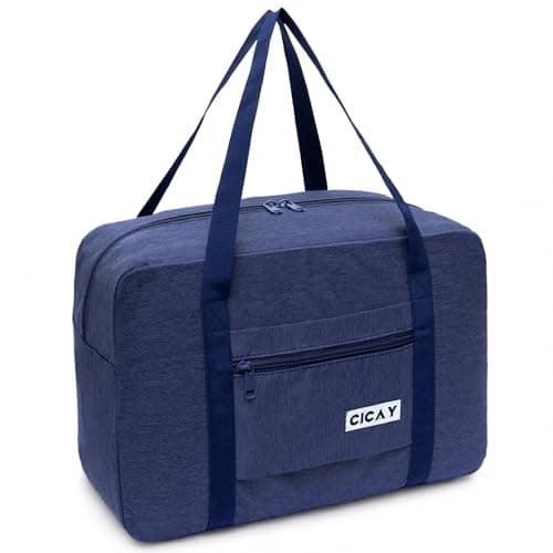 Beach Stone EasyJet Cabin Bag 45x36x20 – 25L Lightweight Duffle Holdall for Travel, Gym & Overnight Use - Airline Approved Underseat Hand Luggage for Men and Women (Navy)