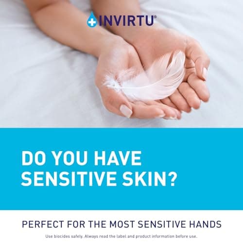 INVIRTU Alcohol Free Antibacterial Hand Sanitiser Foam (100ml) - Hospital Grade - Kills 99.9% Of Bacteria & Viruses - Kind To Skin & Suitable For Children, Travel & Festivals– Non-Scented Disinfectant — view 5