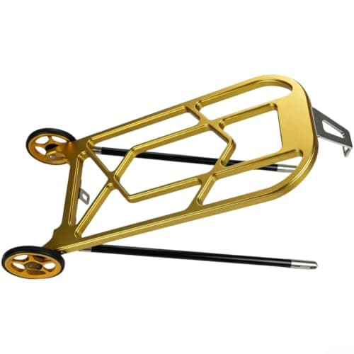 Lightweight 475g Folding Bicycle Luggage Carrier Rack