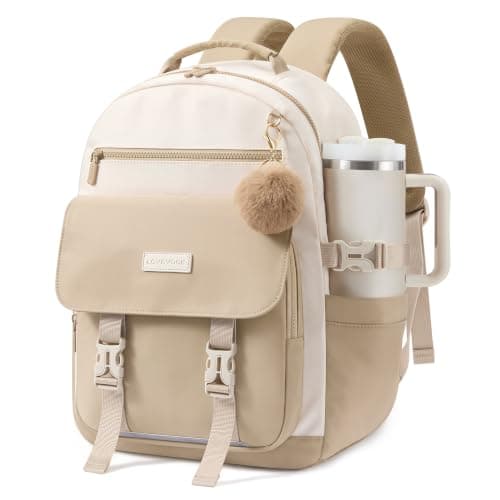 LOVEVOOK School Bags for Teen Girls, 15.6 Inch Work Laptop Backpack