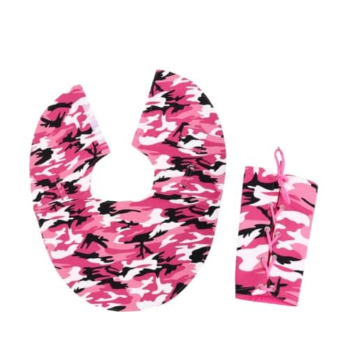 SEWOART 2pcs Adjustable Cotton Parrot Shoulder Shawl Set with Anti-bite Design, Shoulder Pad for Preventing Scratches and Poop, for Pet Birds and Training — view 6