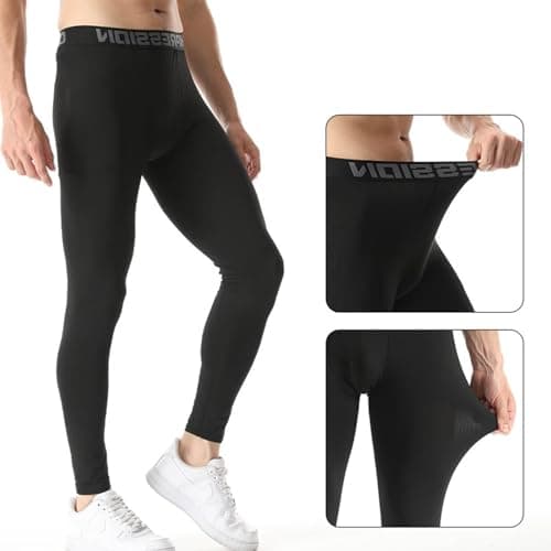 Guoegh Kids Base Layers sets Boys Football Sport Skins Warm Thermal Baselayers Sets Long Sleeve Top & Legging for Children(Black,12-13 Years) — view 5