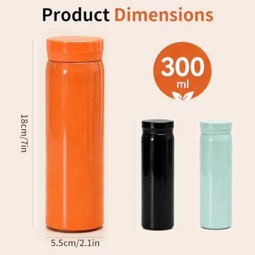 Insulated Bottle 300ml – Stainless Steel Travel Cup — view 2
