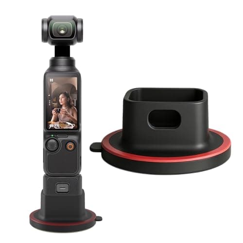 SYNTOUN PU Car Phone Holder and Table Mount Pocket 3, Cream taro purp le — view 2
