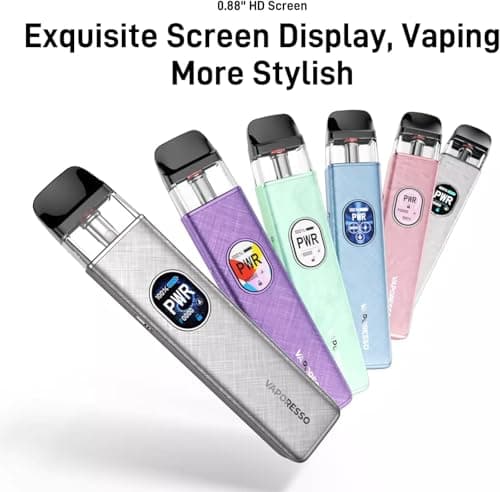 VAPORESSO XROS 5 [Coral Red] Vape Pod Kit, Refillable 2ml, No Nicotine — view 6