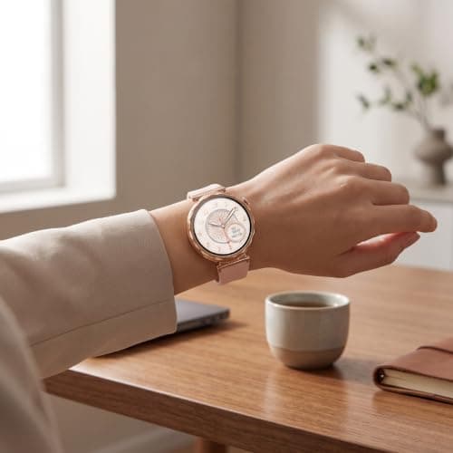 2 in 1 Smartwatch Bluetooth Earbuds Combo Sports Travel (Gold) — view 4
