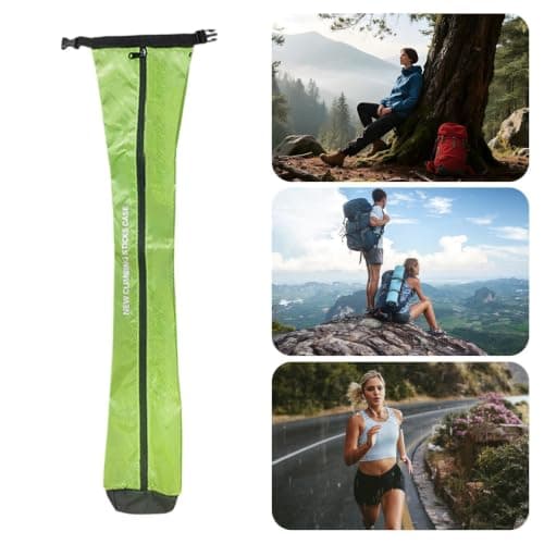 Trekking Pole Holder Walking Stick Organizer with Adjustable Drawstring — view 4