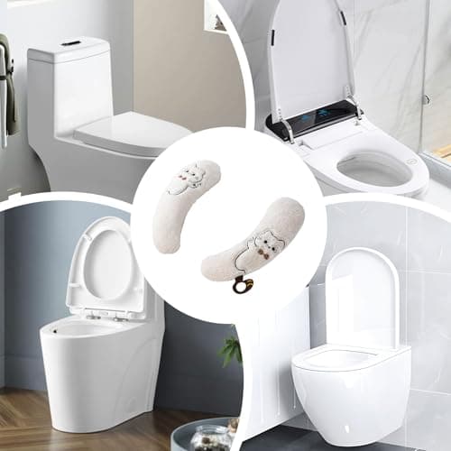 Heating Toilet Seat Cover 1-Pair Washable Reusable Self Adhesive — view 4