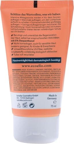 eco elio Summer Vibes SPF 30 | Water-Resistant Sun Cream | Face & Body | Reef Safe, Organically Formulated, Fast-Absorbing | No White Cast, Non-Greasy | 50ml Travel-Size Sunscreen — view 2