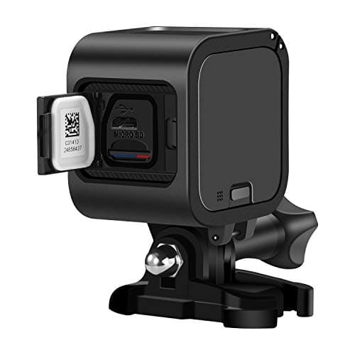 Lupholue Protective Housing Frame Cover Skeleton Case with Buckle & Thumb Screw Compatible with GoPro Hero 5/4 Session — view 4