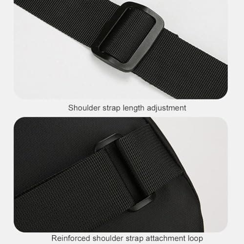 Small Sling Backpack Crossbody Bag - Anti-Theft, Chest Shoulder Daypack, Fanny Pack for Outdoors Hiking Traveling — view 5