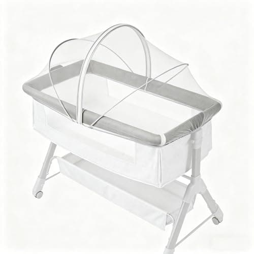 Foldable Baby Cot Mosquito Net, Breathable Mesh Insect Barrier