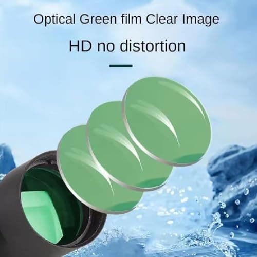 1000x20 Mini Pocket Binoculars with Smartphone Clip, Compact Monocular Telescope Set, Portable Handheld for Adults Stargazing Camping Hiking Travel (C) — view 3