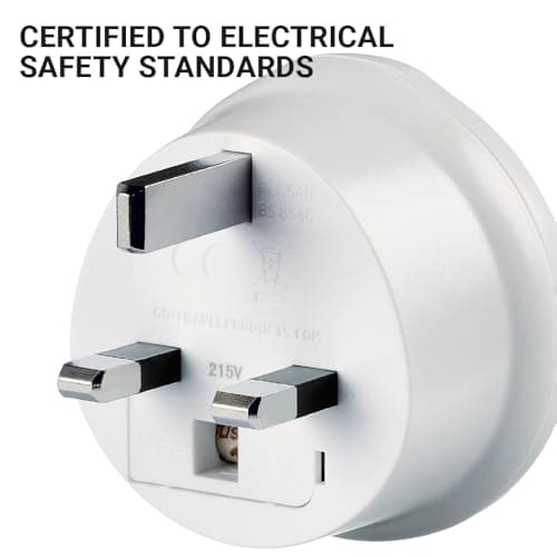 Go Travel Italian to Swiss Plug Adapter, earthed & compact — view 4