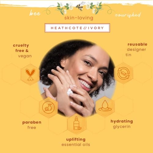 Heathcote & Ivory Hand Cream 100ml In Embossed Tin — view 4
