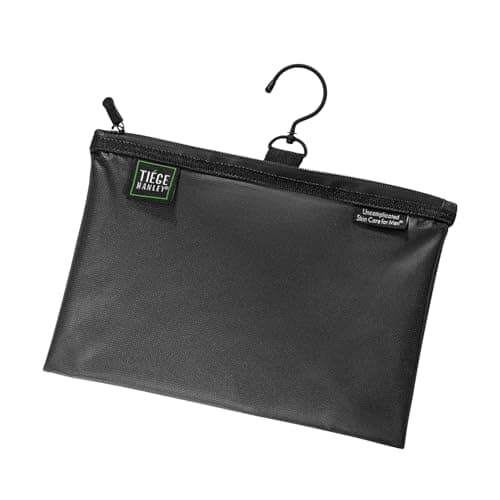 Tiege Hanley Travel Case for Men, Waterproof Dopp Kit, Toiletry Bag