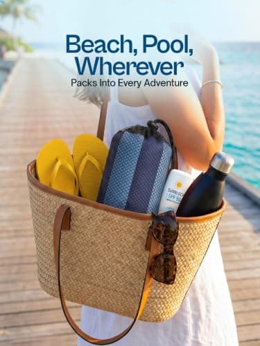 Utopia Towels - 1 Pack Microfiber Beach Towel (81 x 180 CM) — view 6