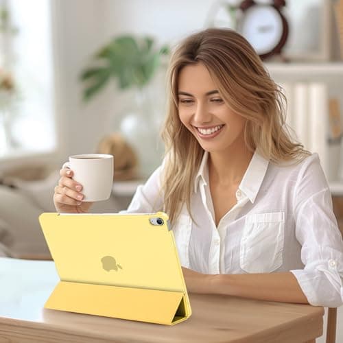 ProCase for iPad Air 13 Inch Case M4/M3/M2(2026/2025/2024), Yellow — view 5