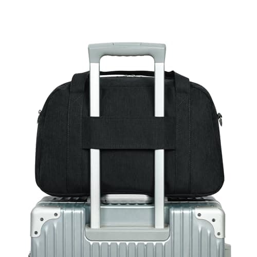 Narwey for Ryanair Cabin Bags 40x30x20 Underseat New Ryanair Travel Duffel Hospital Bag Ryan Air Carry on Luggage Holdall Overnight Weekend Bags for Women and Men 20L (Black) — view 6