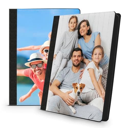 Personalised Case Custom Photo Leather Flip Cover Compatible for all ipads Models 10.2 7/8/9 10th Gen 11th Gen A16 2025.