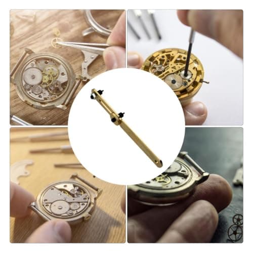 Watch Back Opener - PP Metal 40-50Mm | Watch Back Remover Tool with Adjustable Grip Durable Construction Battery Replacement Repair Kit | Watčh Case Opener for Screw Baćk Timepiece Maintenance — view 3