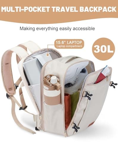 MOCOCITO Ryanair Cabin bags 40x30x20 Travel Backpack 40x30x20 Cabin Bag Carry On Weekend Trips & Air Tryanair Under Seat Backpack for Travelling Suitable for Ryanair, Wizz Air, Easyjet, Vueling — view 4
