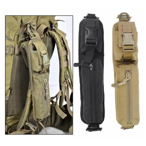 Kivivaka Nylon Backpack Strap Bag with Fixed Straps, Wear- Shoulder