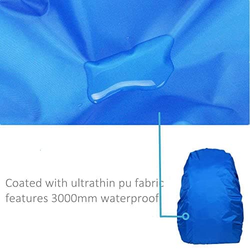 SINAIRSOFT Backpack Rain Cover 80L waterproof sunscreen Black — view 6