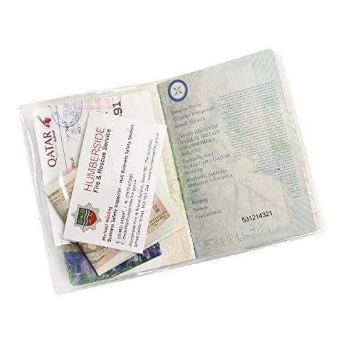Clear Protective Passport Holders (2) — view 2
