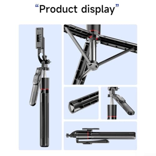Portable Travel Tripod 309mm ABS Stainless Steel Build — view 4