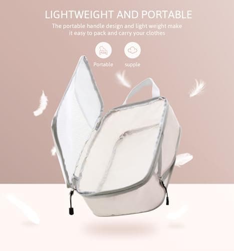 Meowoo 7-Piece Compression Packing Cubes for Luggage, Travel Organisers — view 6
