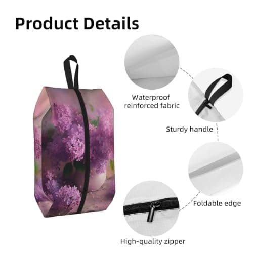 Shoe Bags For Travel Large Waterproof Travel Shoe Bag With Handle, 1 PC — view 4