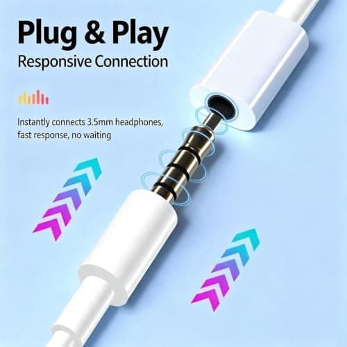 Wiffe Headphone Adapter on USB C Devices, Whitehead — view 6