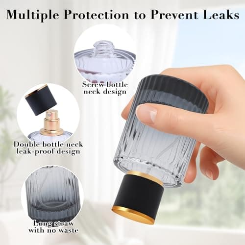 Maxumille 2 PCS Gradient Perfume Bottle Refillable 50ml with 5 Accessories — view 4